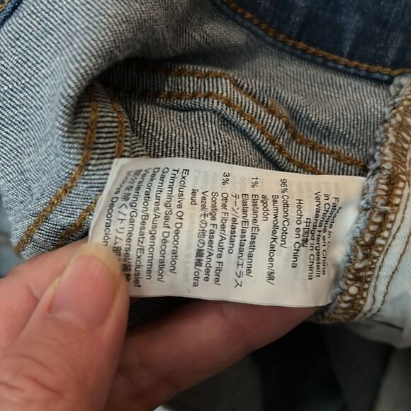 Madewell high rise denim shorts 29 button fly - Picture 7 of 9